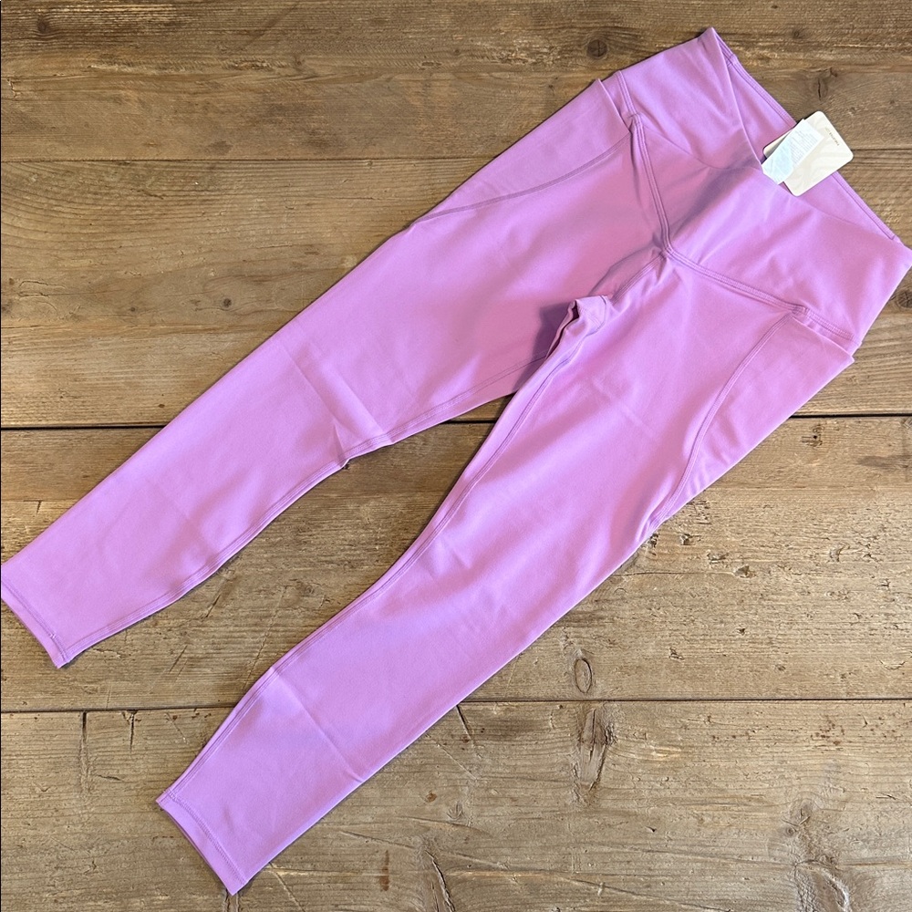 NWT- Fabletics PureLuxe High-Waisted Crossover 7/8 Leggings -CRYSTAL CAVE (24”) - Picture 5 of 12